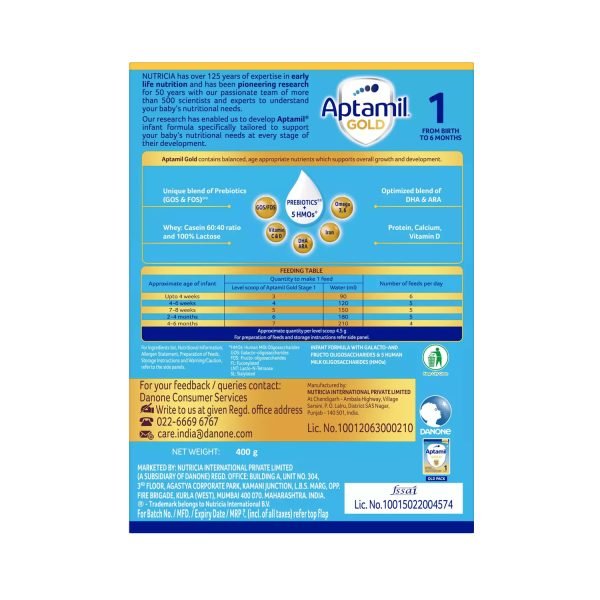 Aptamil Gold Stage 1